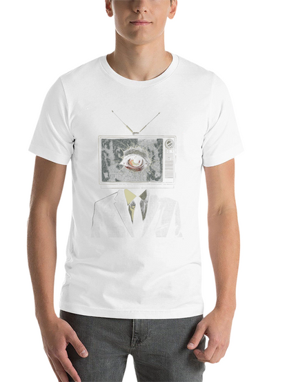 Eye See You TV Head Black T-Shirt
