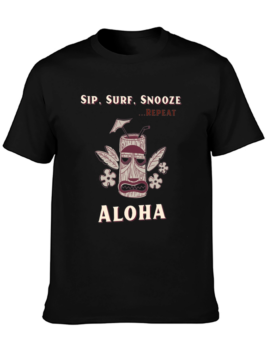 Sip Surf Snooze Aloha Graphic T-Shirt