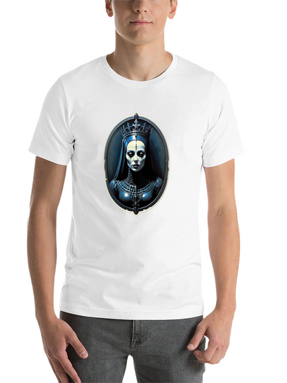 Gothic Queen Portrait Black T-Shirt