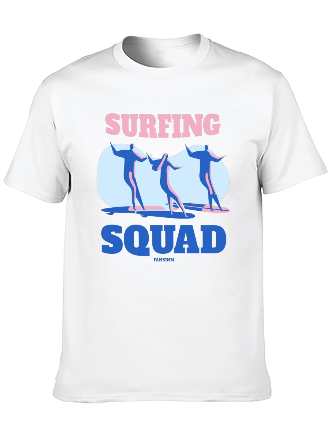 Surfing Squad Graphic T-Shirt - Cool Surf Tee