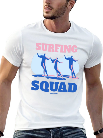 Surfing Squad Graphic T-Shirt - Cool Surf Tee