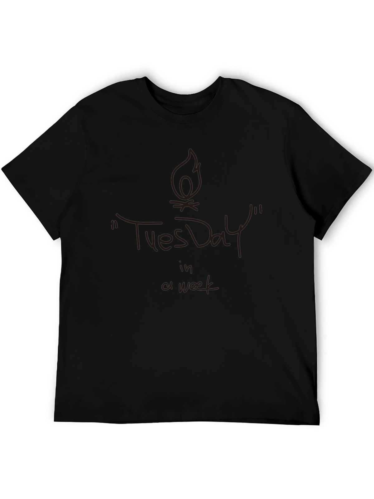 Tuesday Tee: Unique Graphic Print T-Shirt