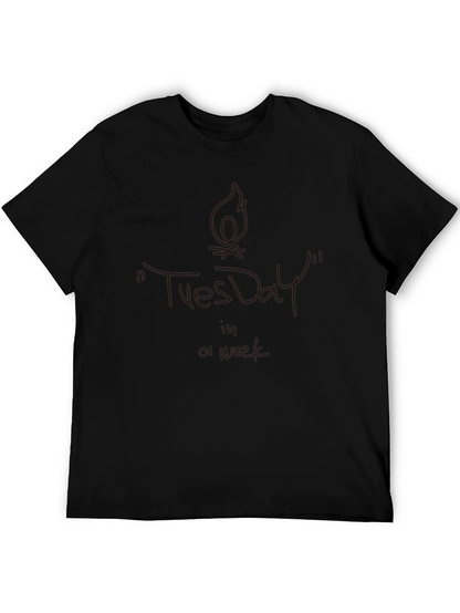 Tuesday Tee: Unique Graphic Print T-Shirt