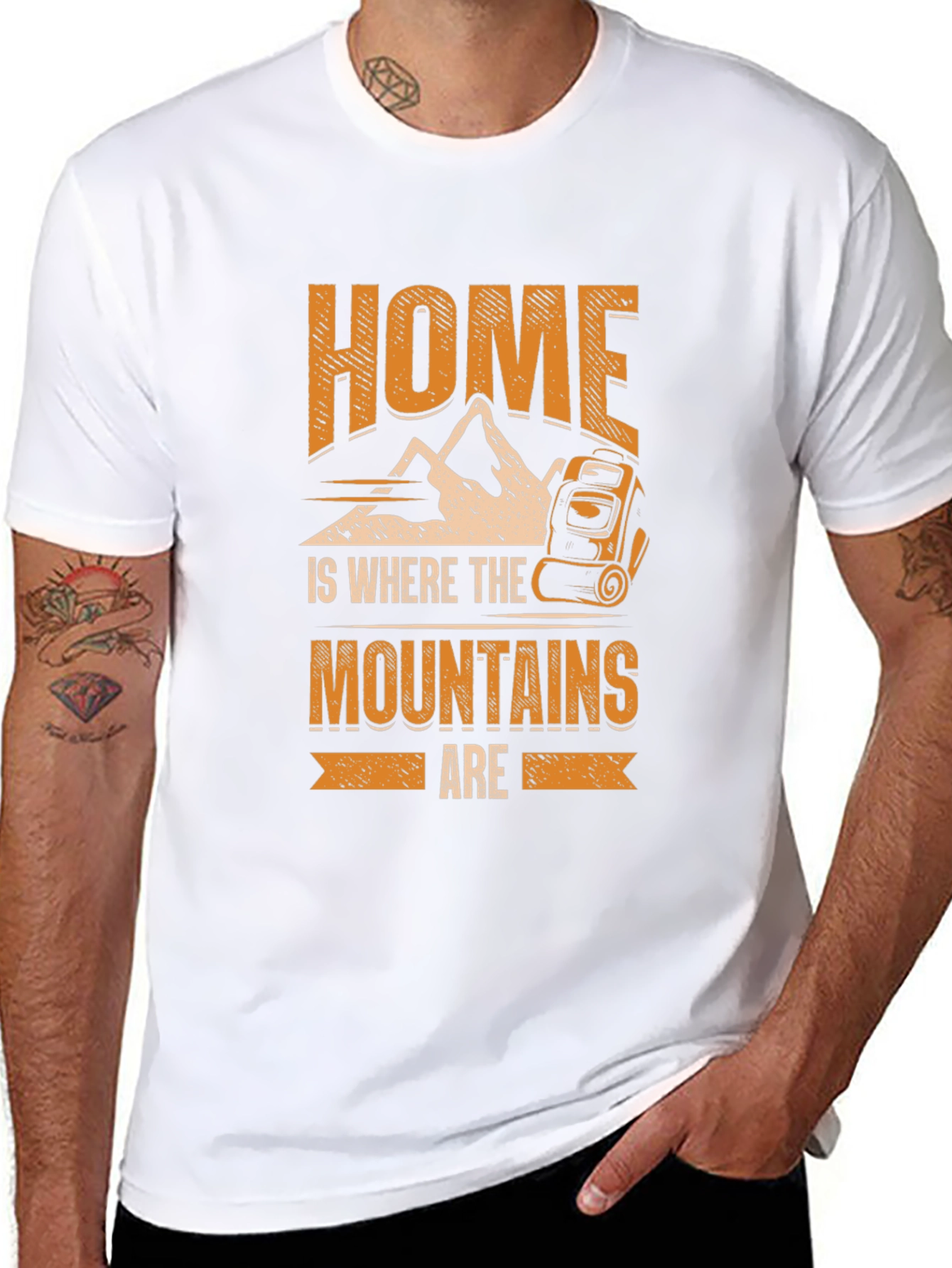 Home is Where the Mountains Are Graphic Tee