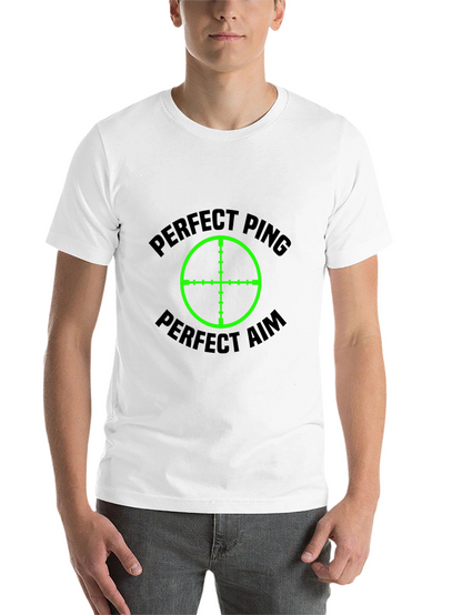 Perfect Ping Aim Black T-Shirt