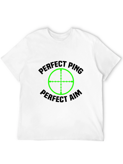 Perfect Ping Aim Black T-Shirt