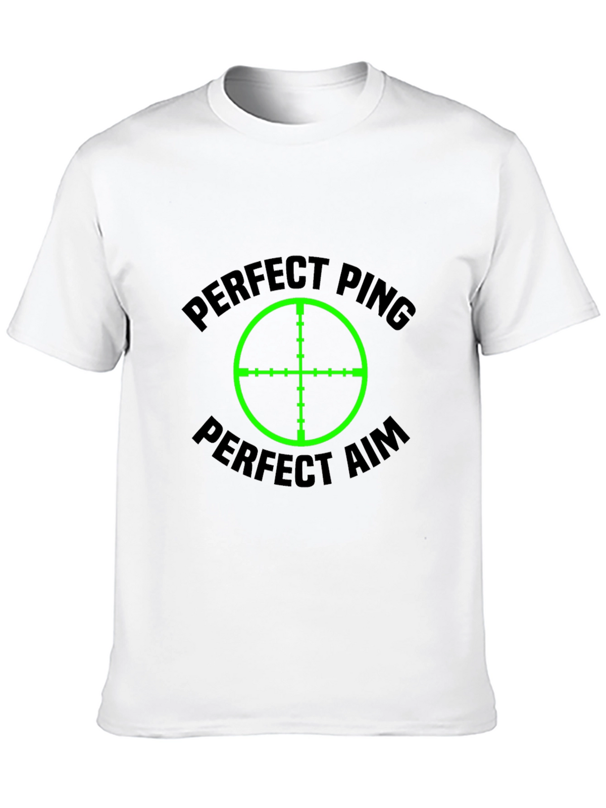 Perfect Ping Aim Black T-Shirt