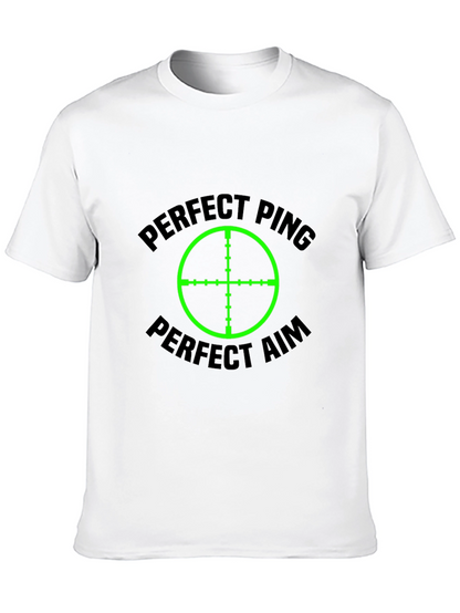Perfect Ping Aim Black T-Shirt