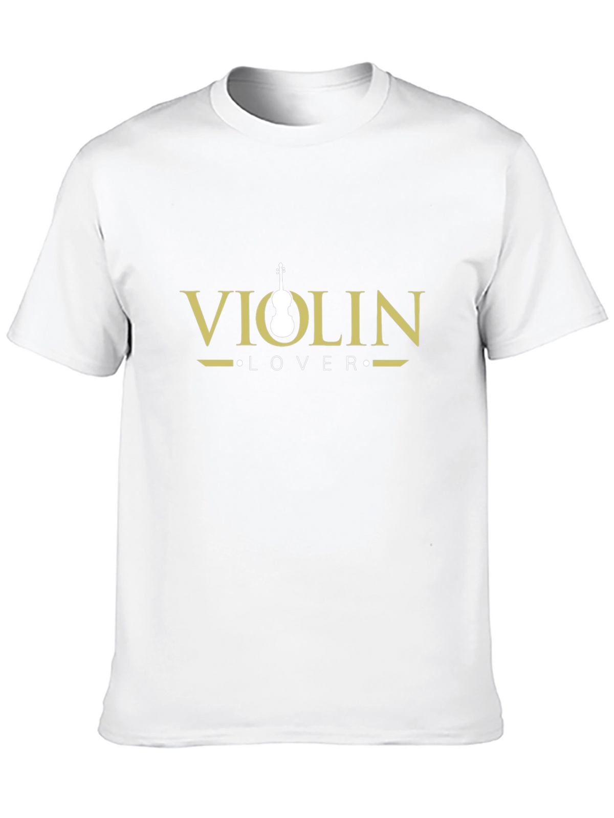 Violin Lover Black T-Shirt