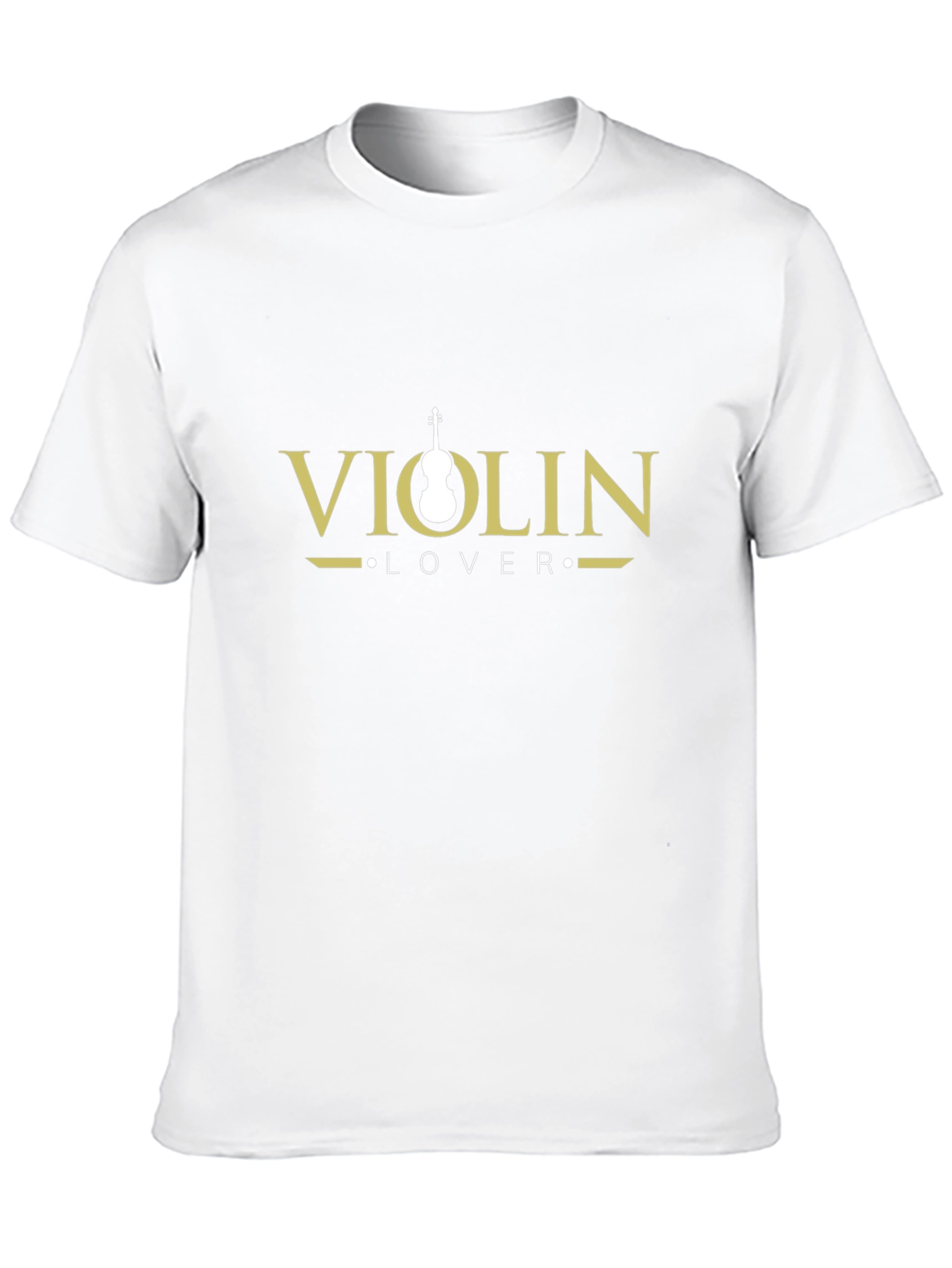Violin Lover Black T-Shirt