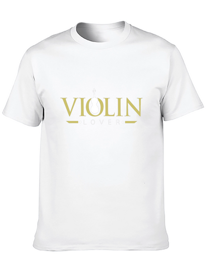 Violin Lover Black T-Shirt