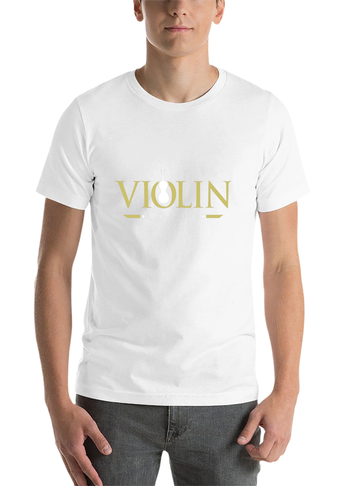 Violin Lover Black T-Shirt