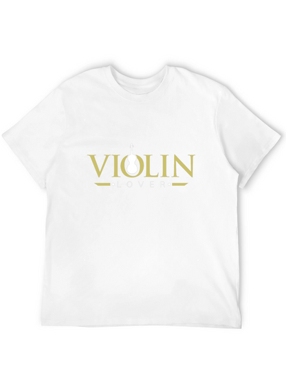 Violin Lover Black T-Shirt
