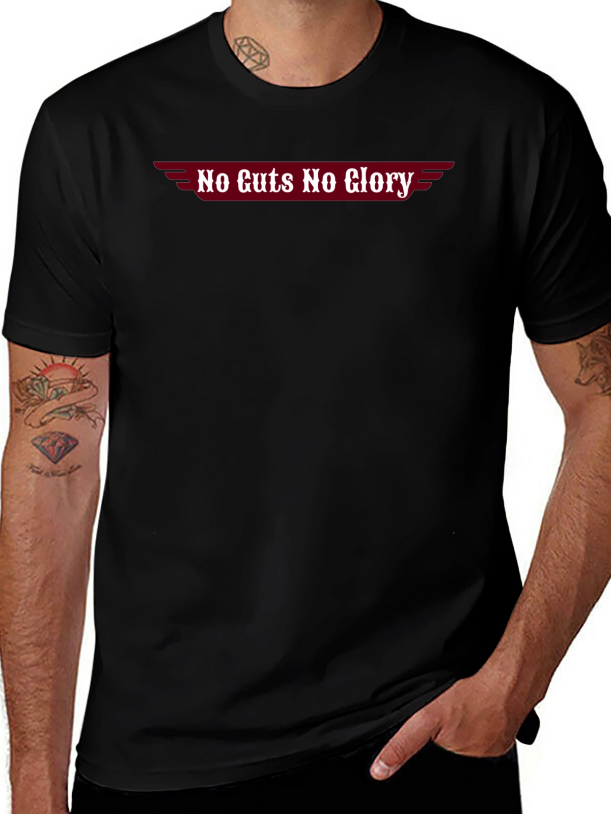 No Guts No Glory Graphic T-Shirt
