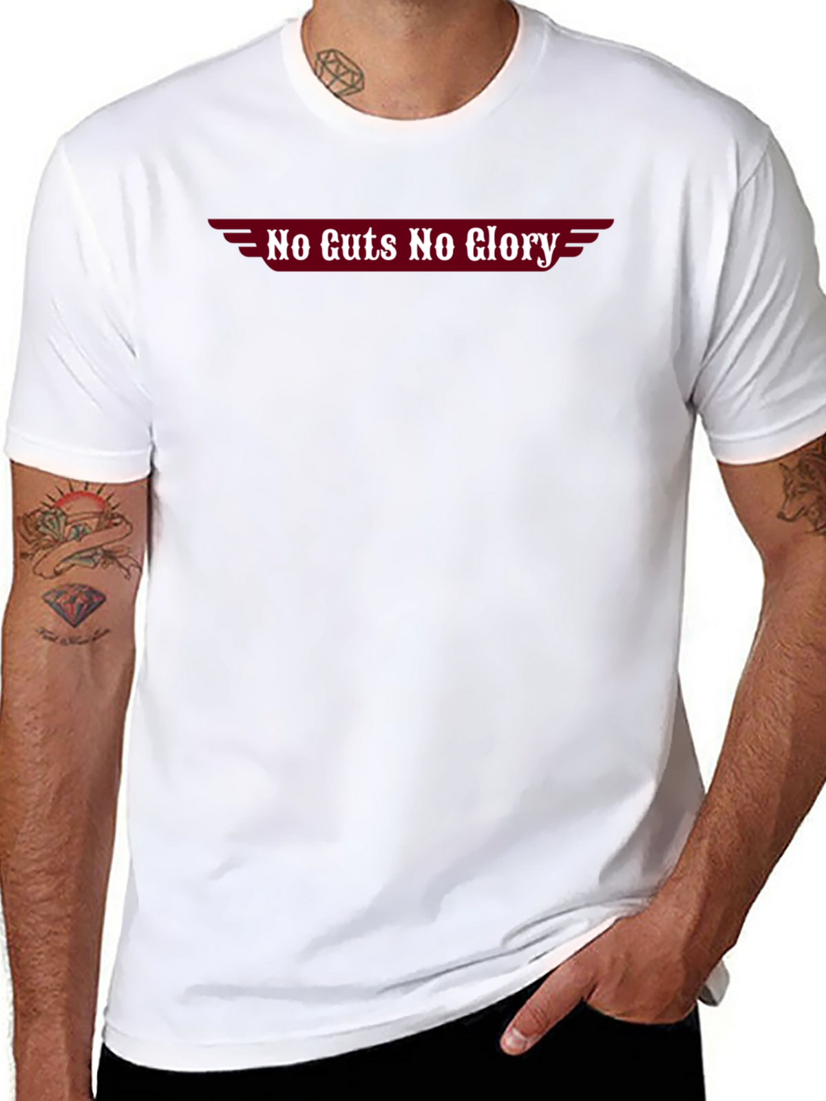 No Guts No Glory Graphic T-Shirt
