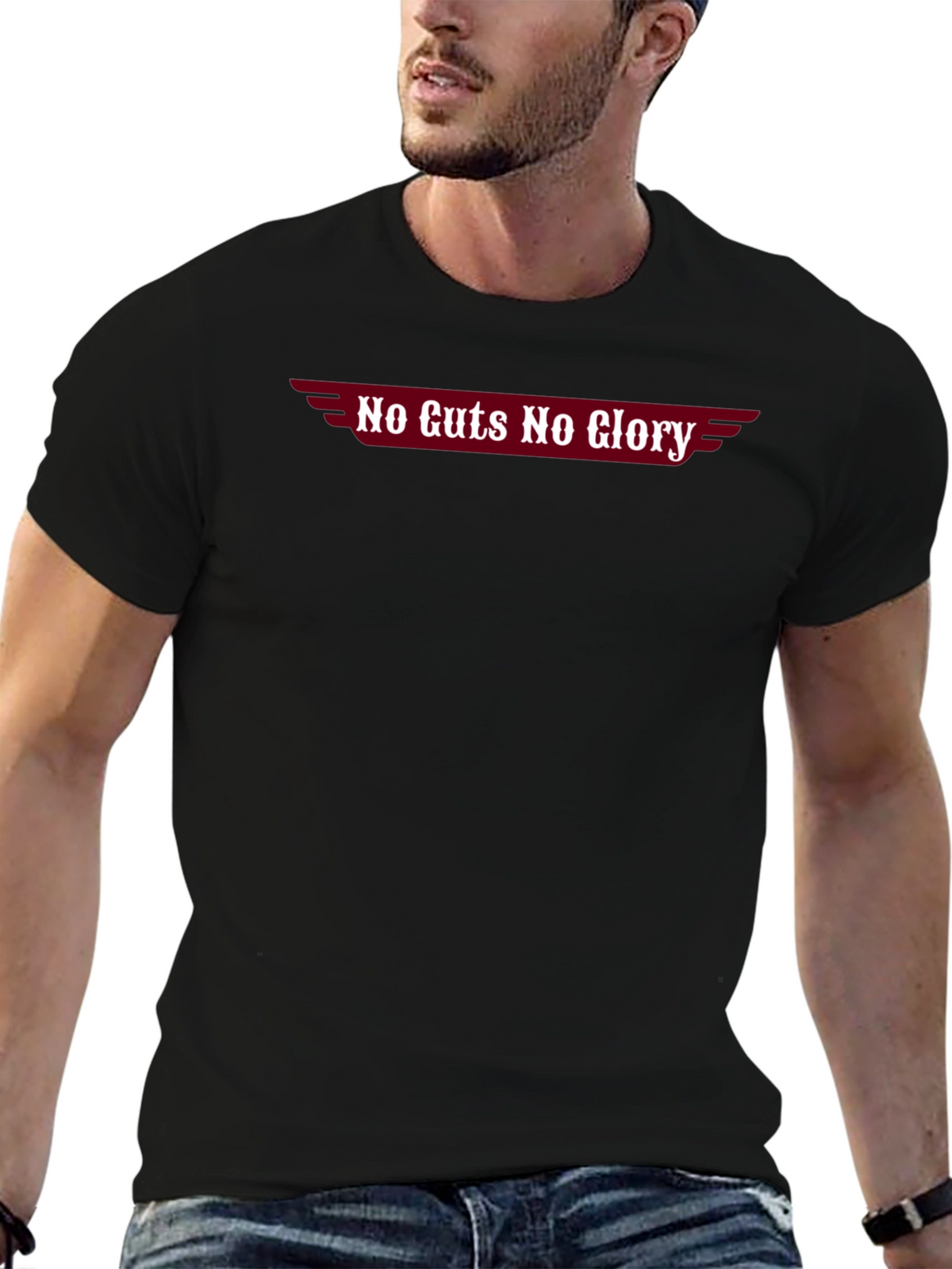 No Guts No Glory Graphic T-Shirt