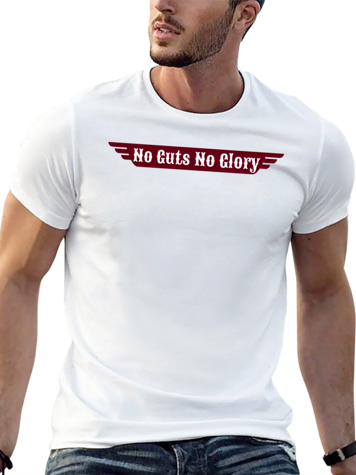No Guts No Glory Graphic T-Shirt