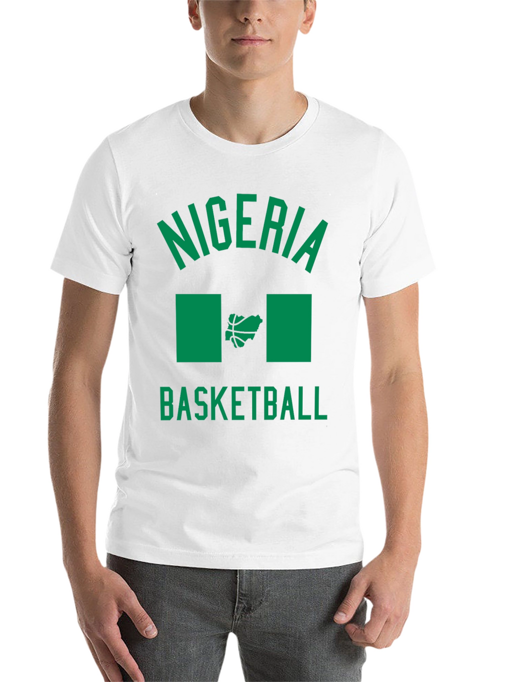 Nigeria Basketball Graphic T-Shirt