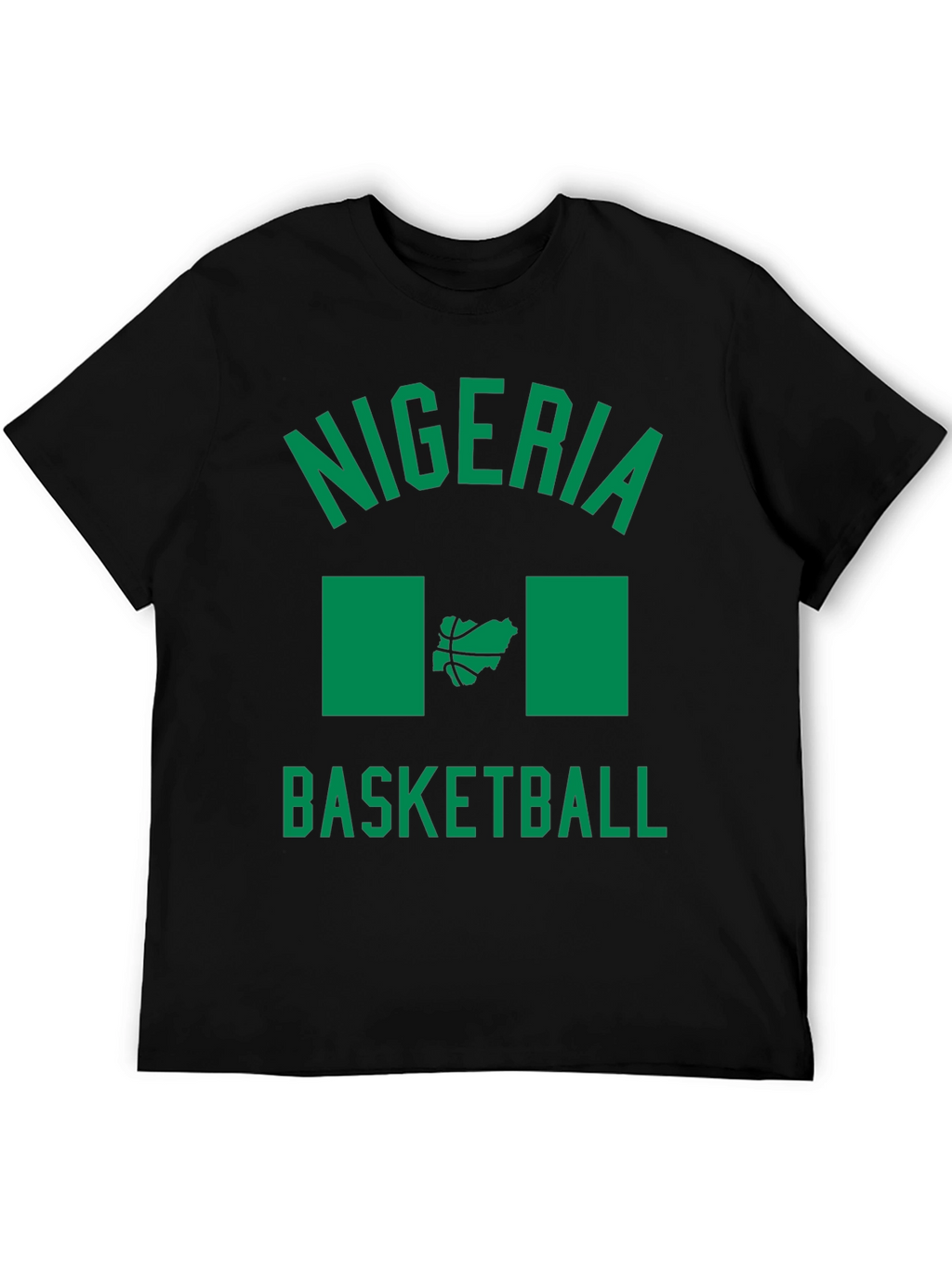 Nigeria Basketball Graphic T-Shirt