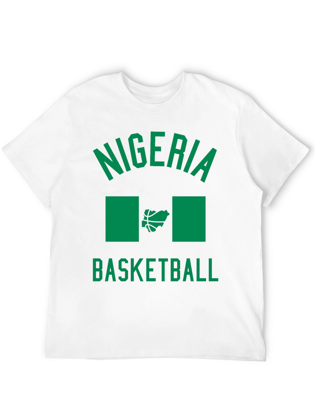 Nigeria Basketball Graphic T-Shirt