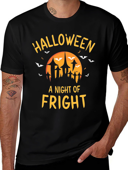 Halloween Fright Night Graphic T-Shirt
