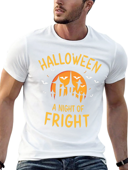 Halloween Fright Night Graphic T-Shirt