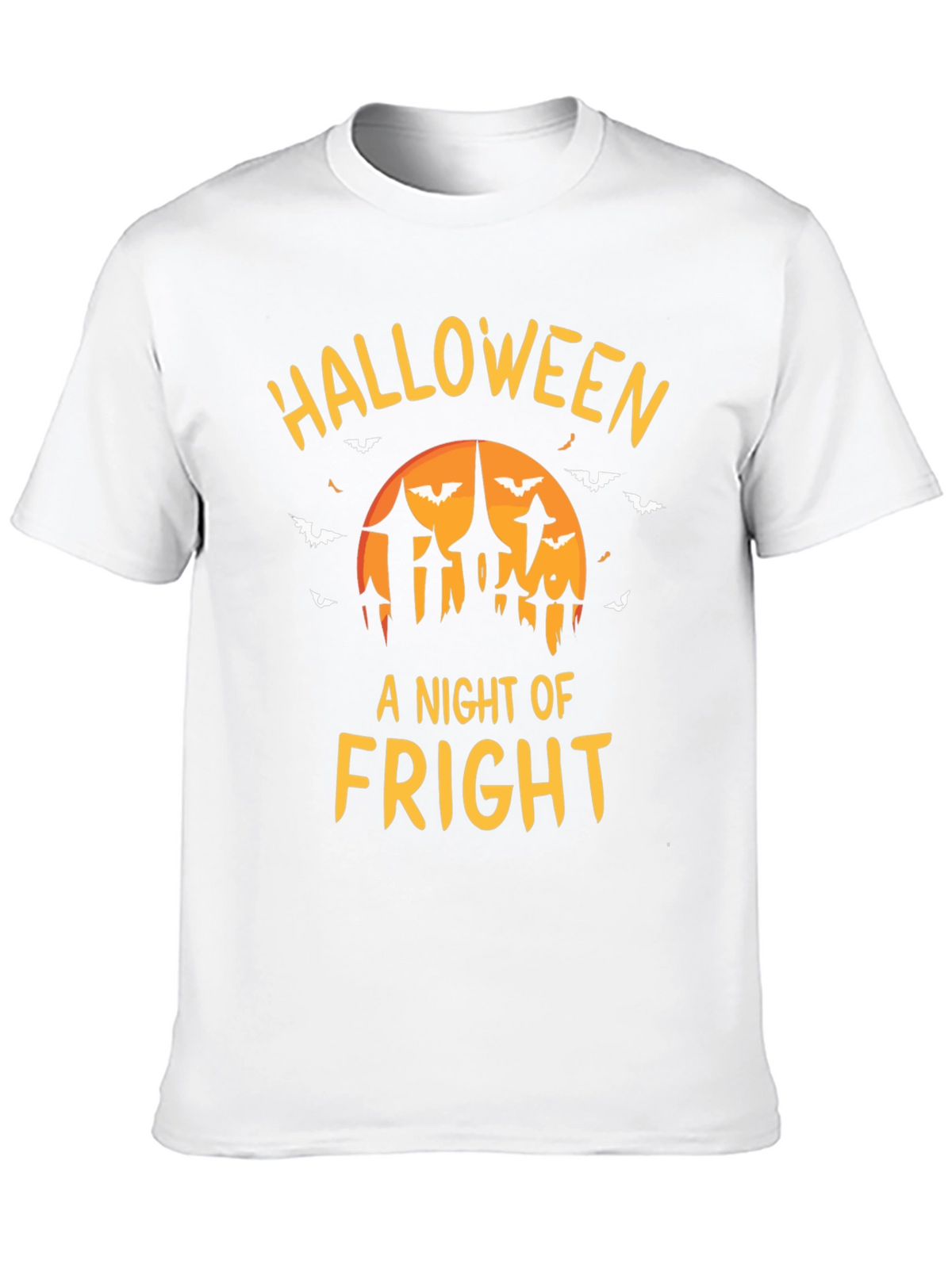 Halloween Fright Night Graphic T-Shirt