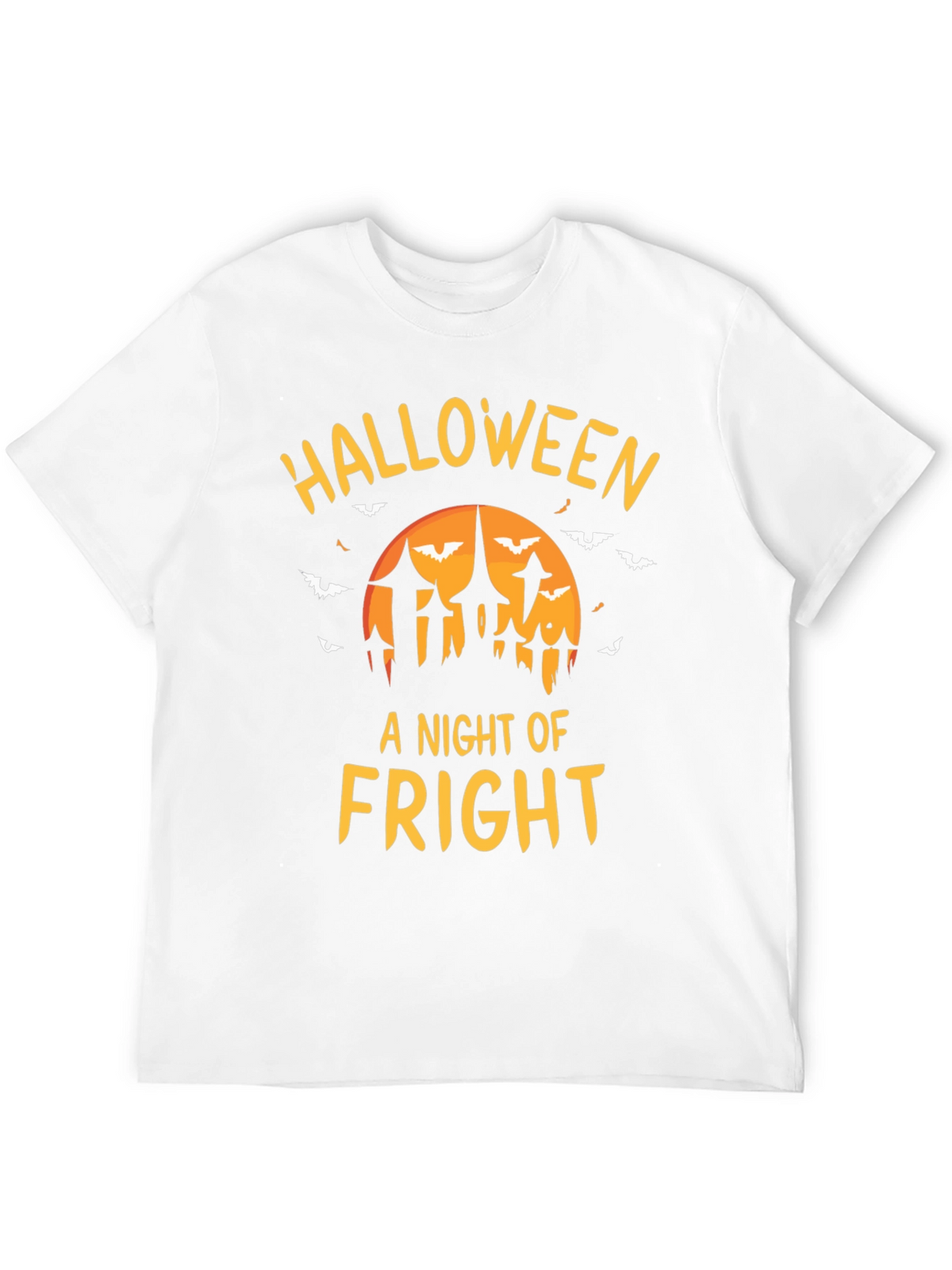 Halloween Fright Night Graphic T-Shirt
