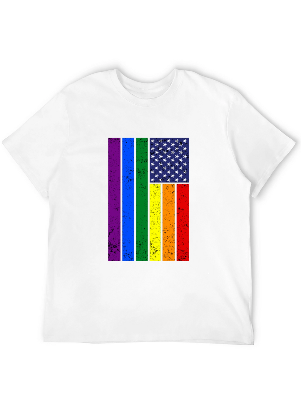 Rainbow Flag USA Pride T-Shirt