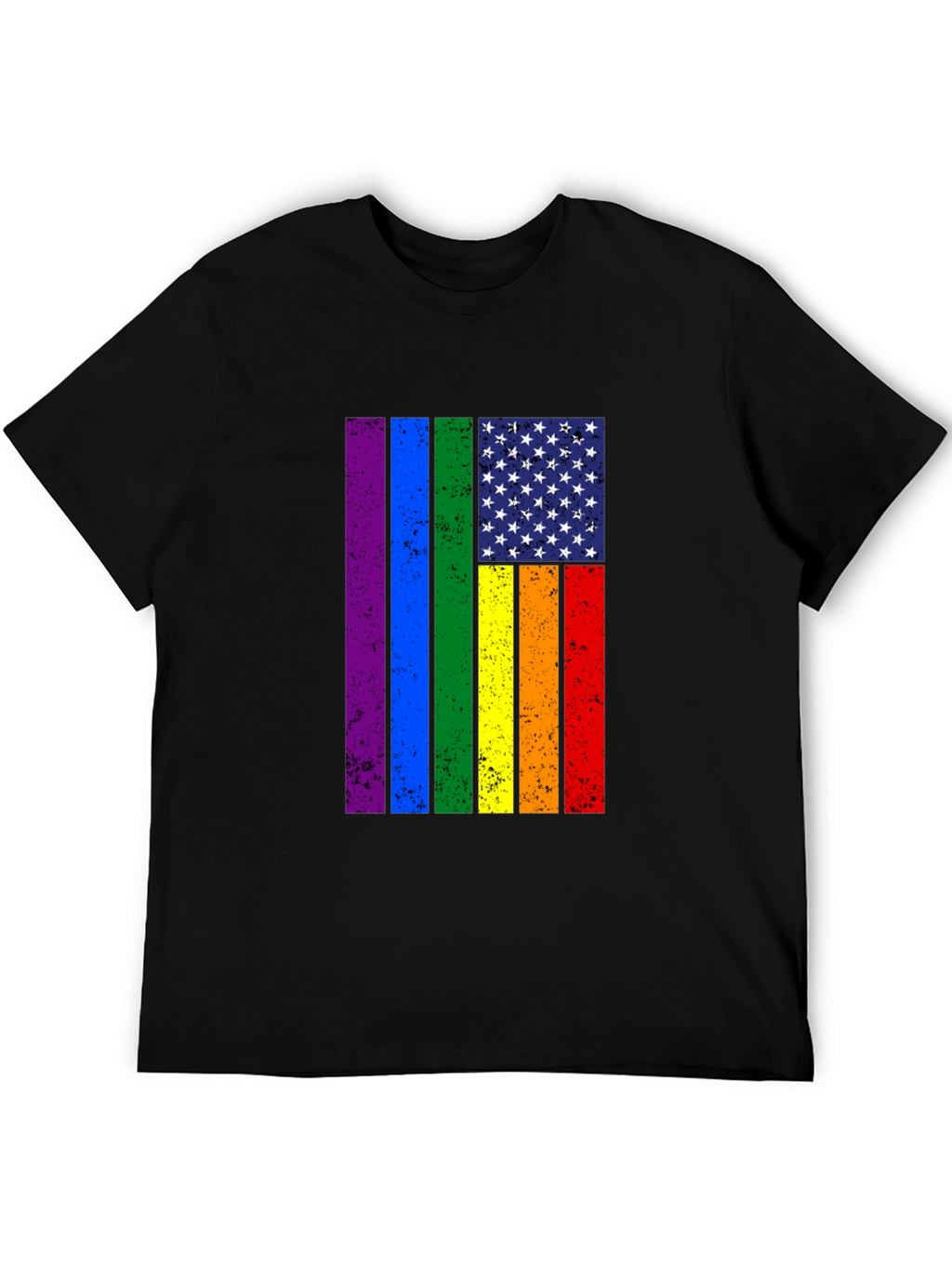 Rainbow Flag USA Pride T-Shirt