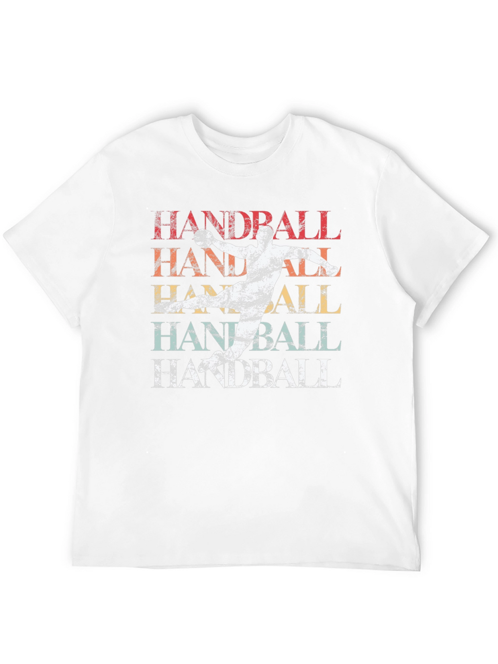 Handball Retro Style Graphic T-Shirt