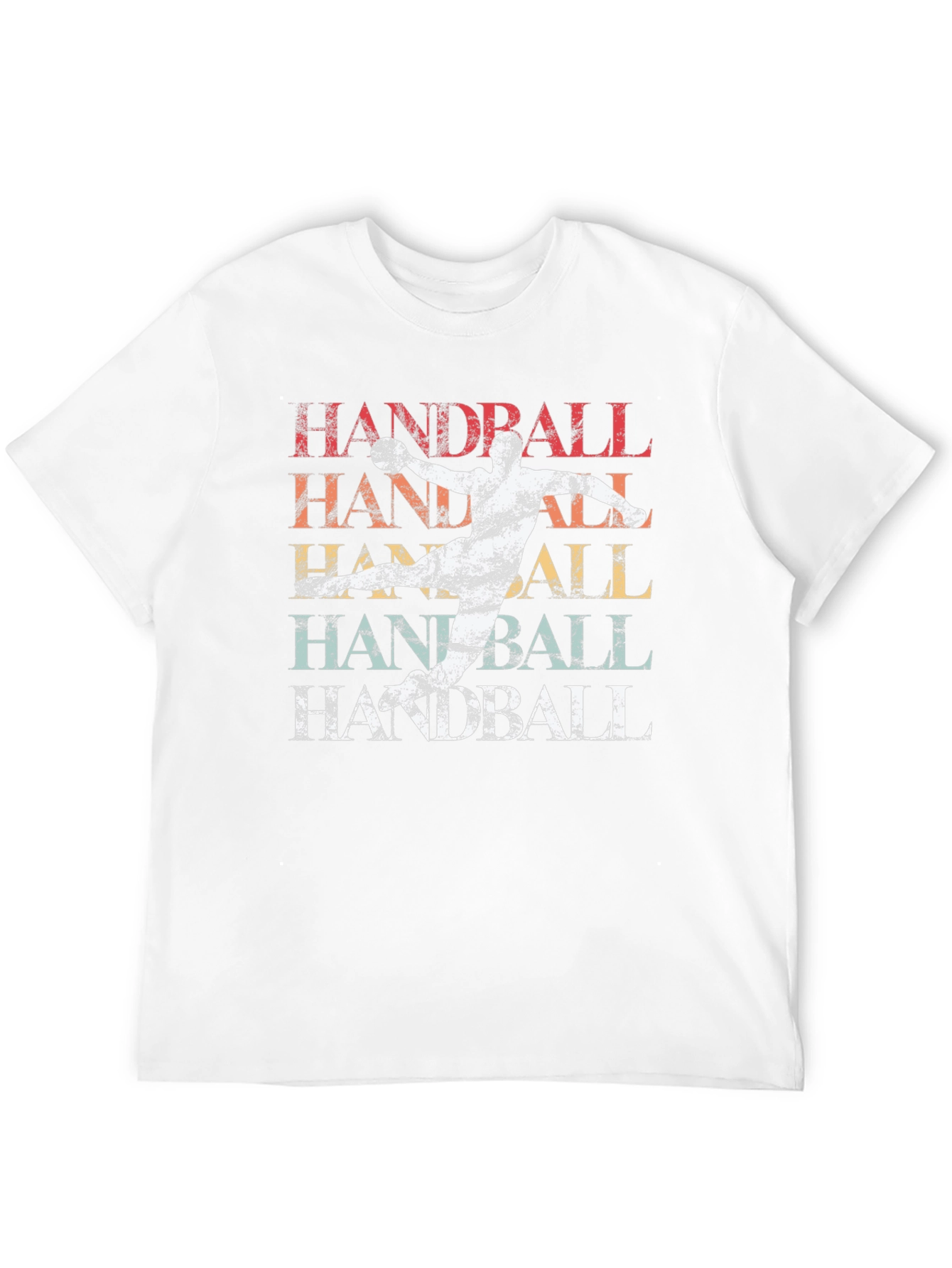 Handball Retro Style Graphic T-Shirt