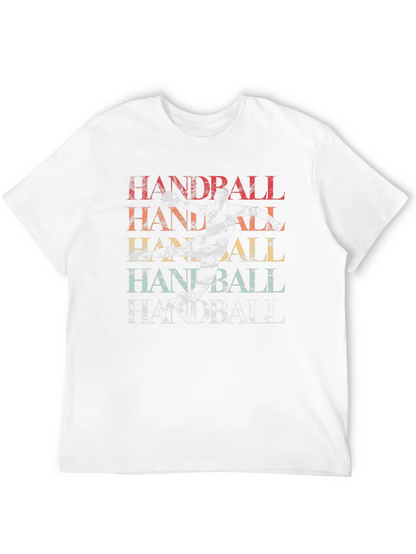 Handball Retro Style Graphic T-Shirt