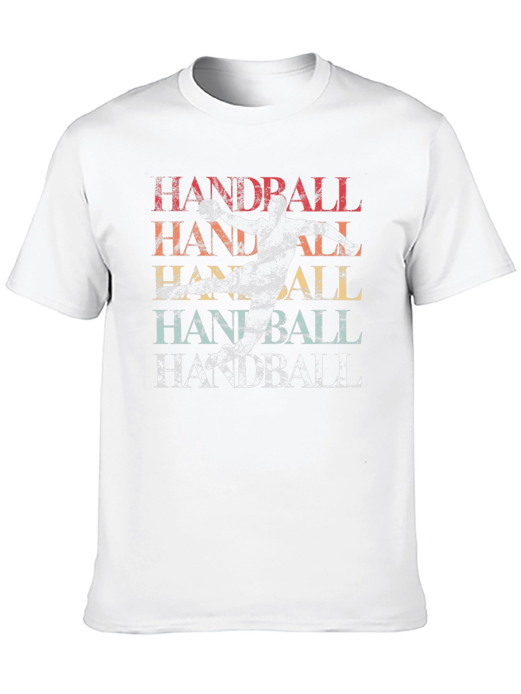 Handball Retro Style Graphic T-Shirt