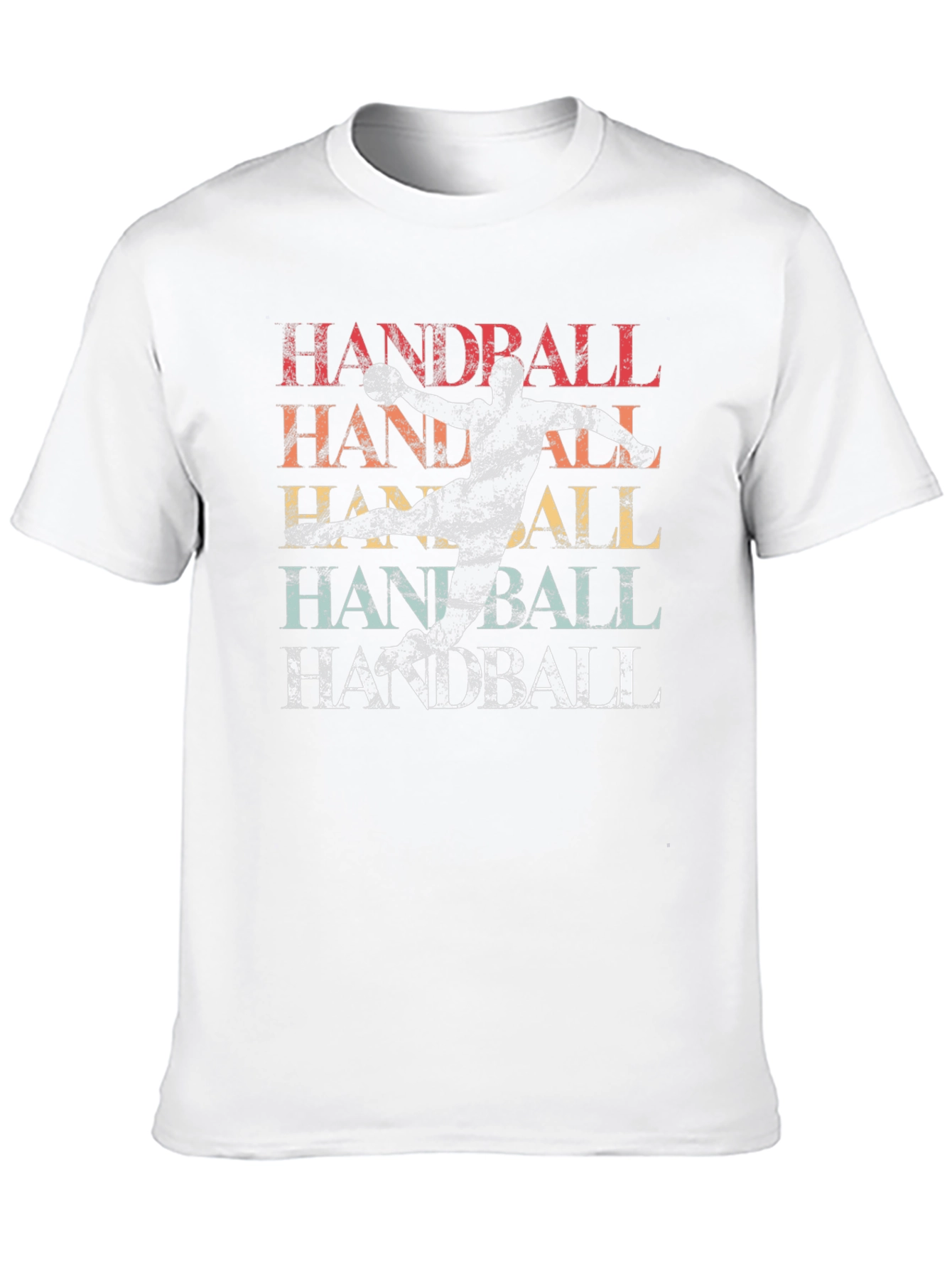 Handball Retro Style Graphic T-Shirt