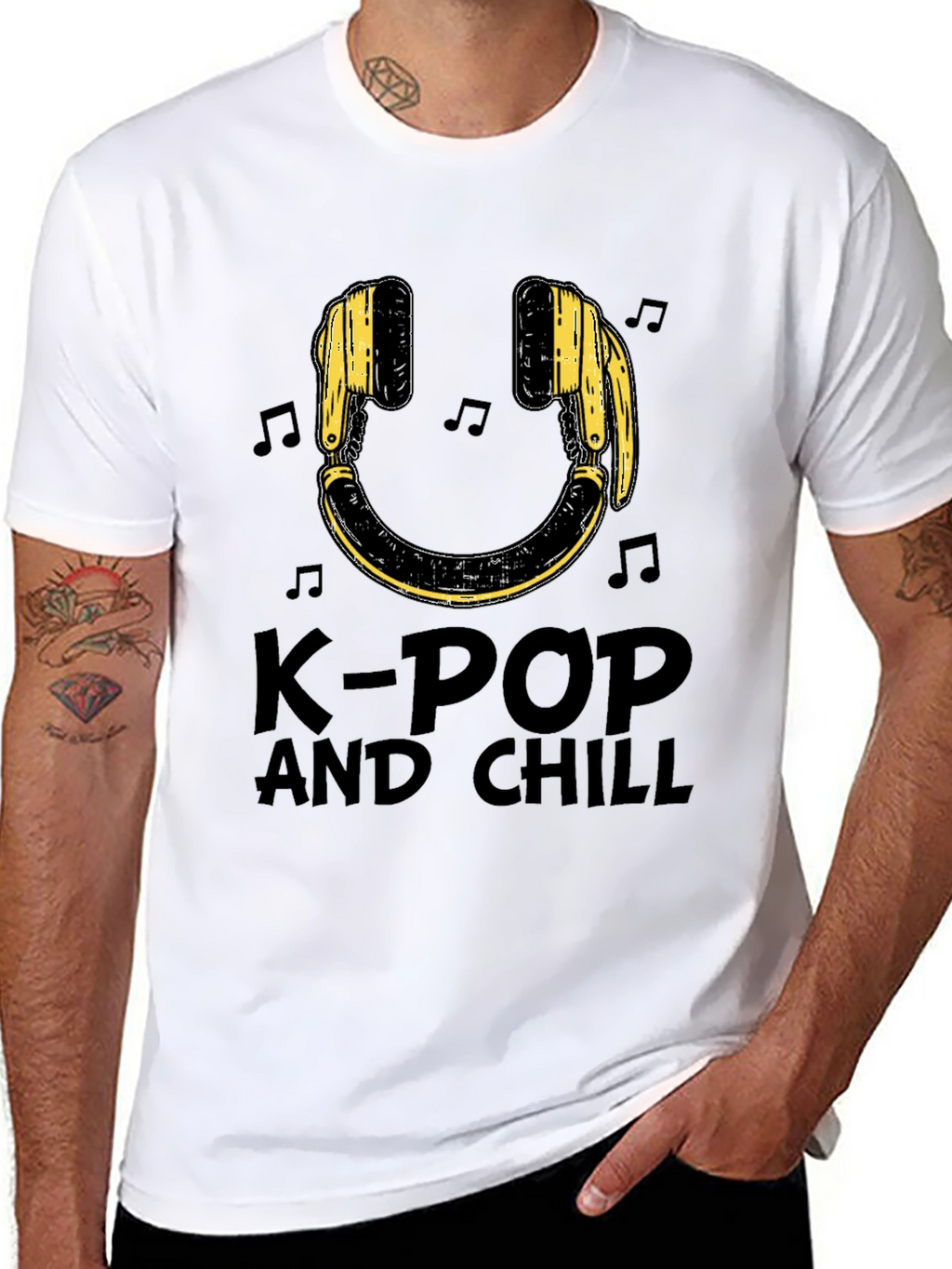 K-Pop and Chill Graphic Tee