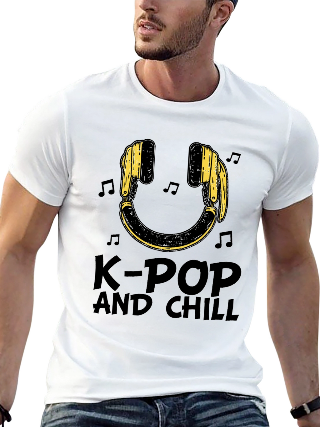 K-Pop and Chill Graphic Tee