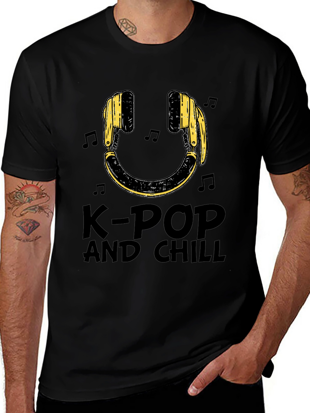 K-Pop and Chill Graphic Tee