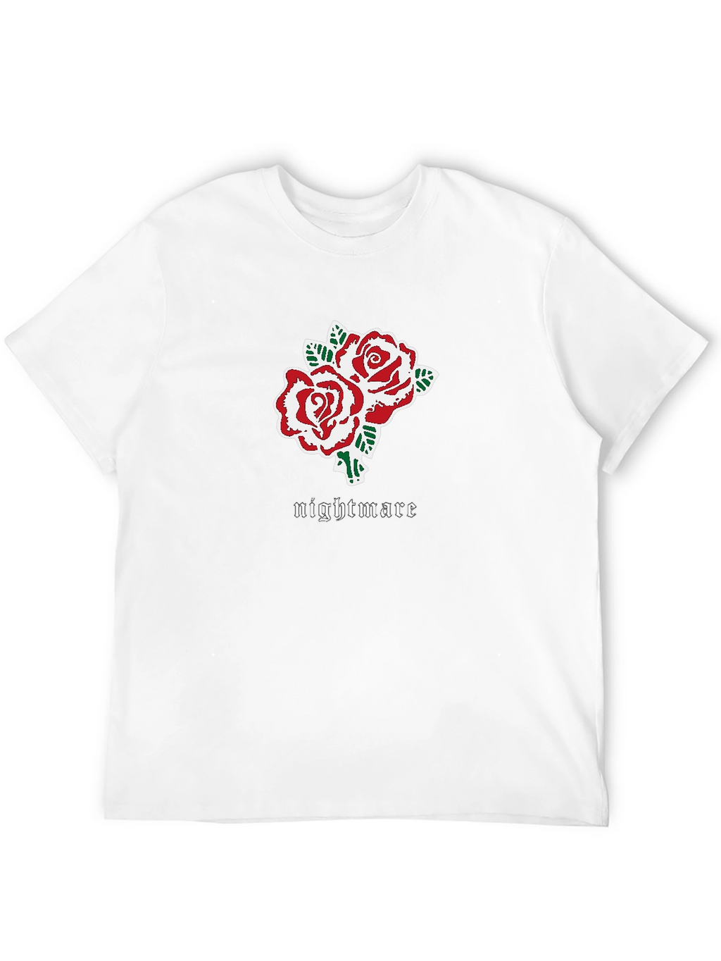 Nightmare Roses Graphic Tee - Black