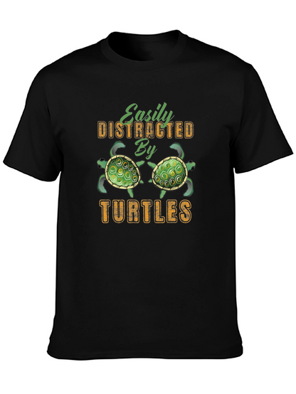 Easily Distracted by Turtles T-Shirt