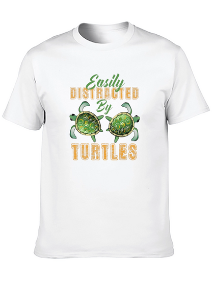 Easily Distracted by Turtles T-Shirt