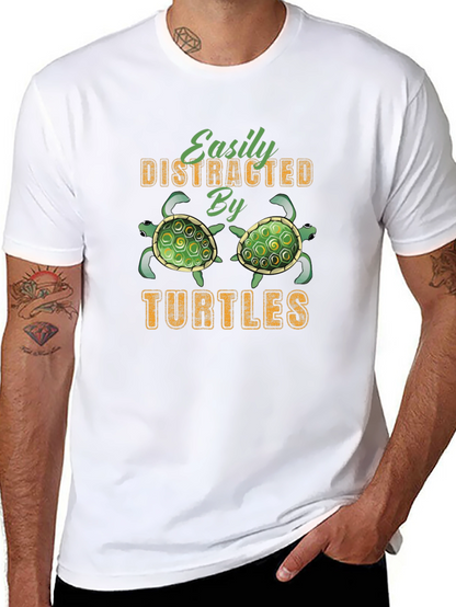 Easily Distracted by Turtles T-Shirt