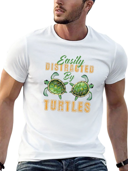 Easily Distracted by Turtles T-Shirt