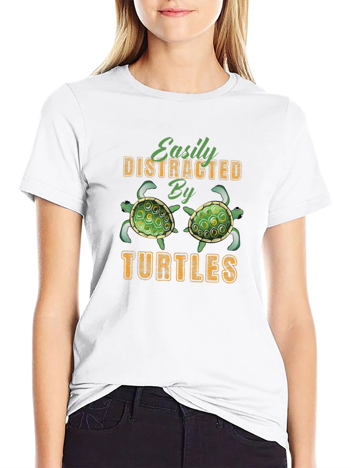 Easily Distracted by Turtles T-Shirt
