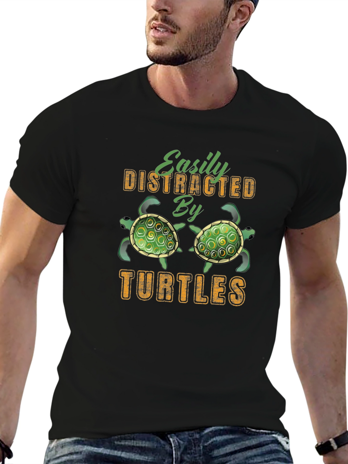 Easily Distracted by Turtles T-Shirt