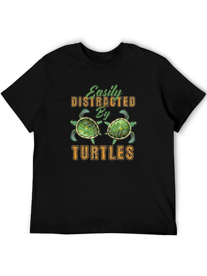 Easily Distracted by Turtles T-Shirt