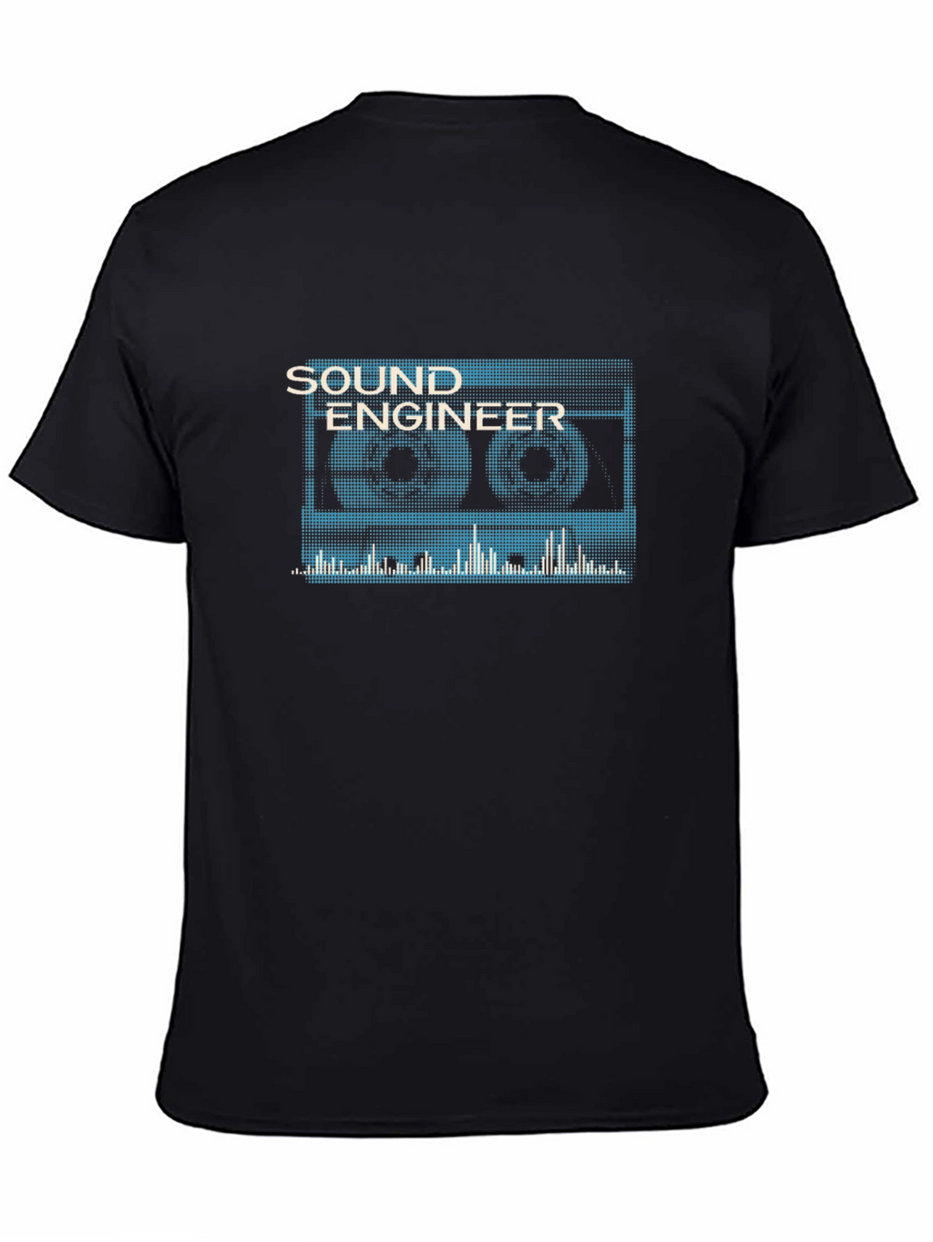 Sound Engineer Cassette Tape Graphic T-Shirt