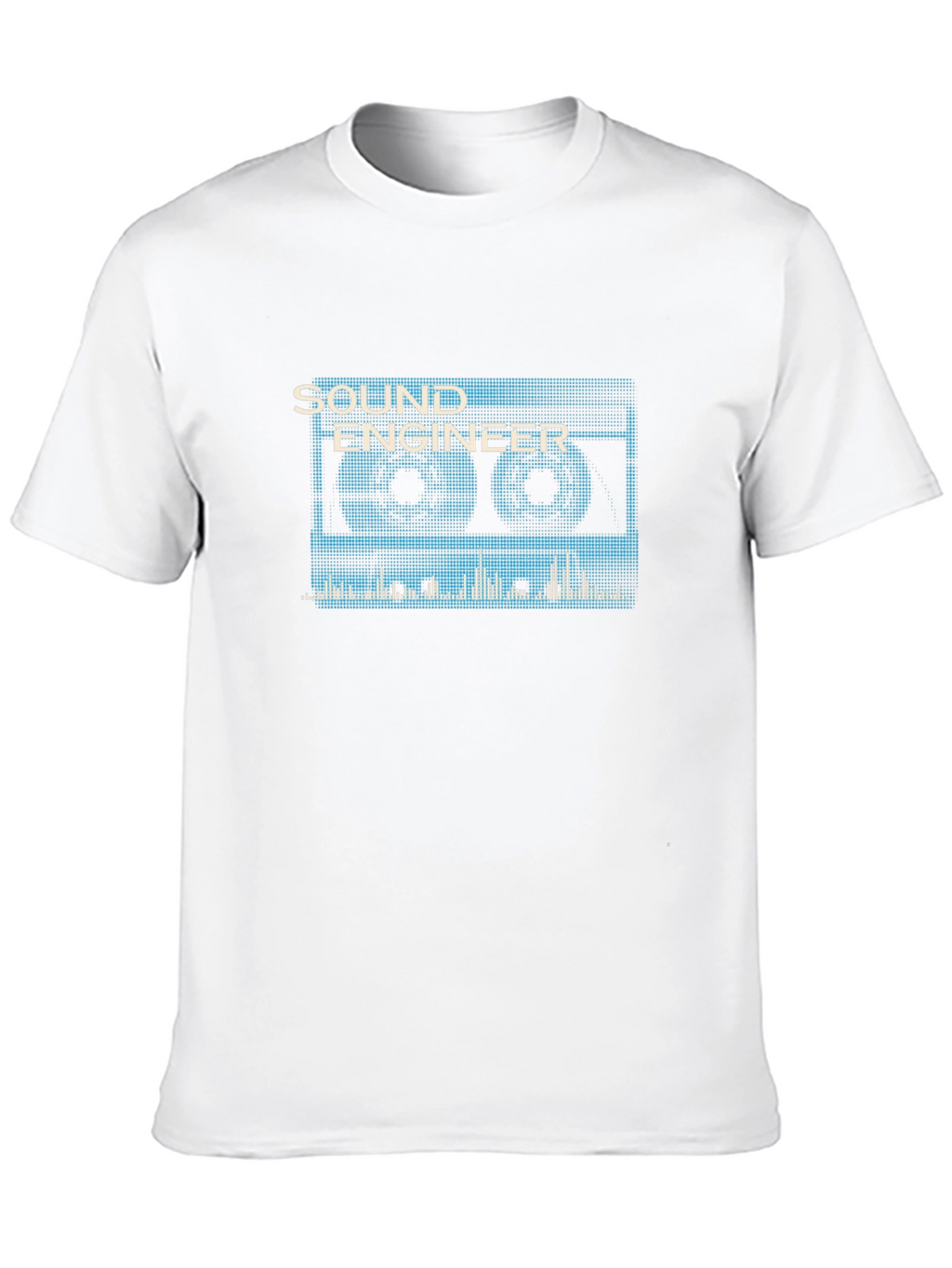 Sound Engineer Cassette Tape Graphic T-Shirt