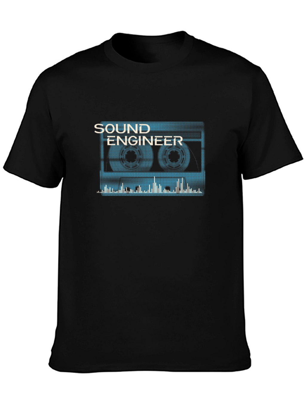 Sound Engineer Cassette Tape Graphic T-Shirt