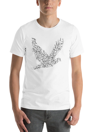 Dove Peace Symbol Graphic Tee - Stylish Mens Shirt